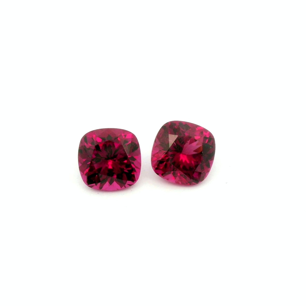 Tanzanian Rhodolite Garnet Cushion Matched Pair 4.75ct (N) 7.8x7.4mm 165pct
