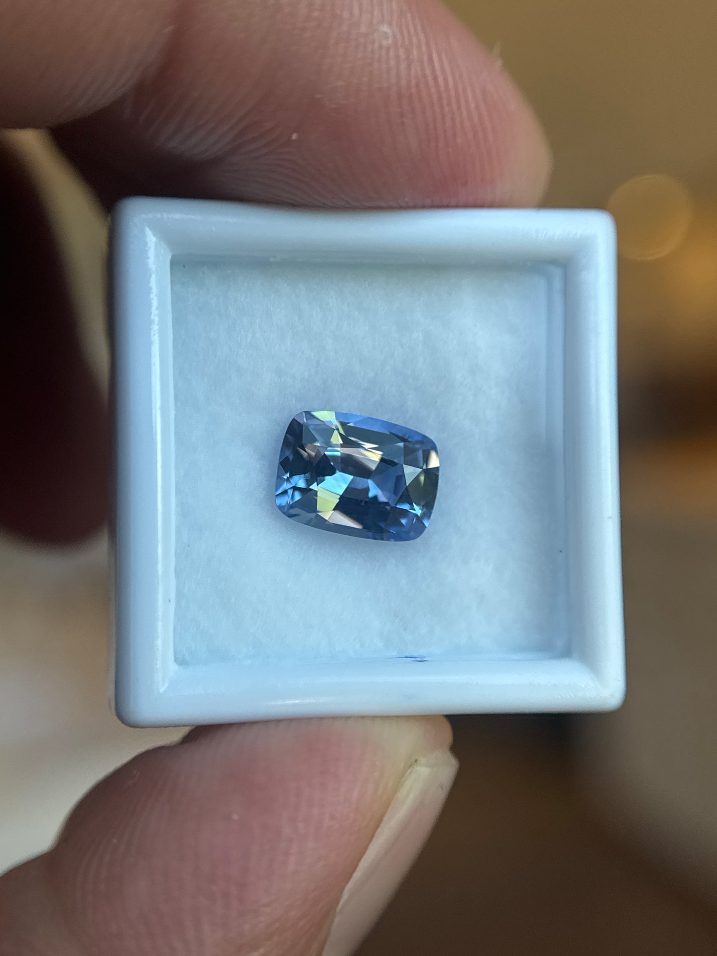 Blue Sapphire Cushion 2.67ct (H) 9.15x6.7mm 1250pct