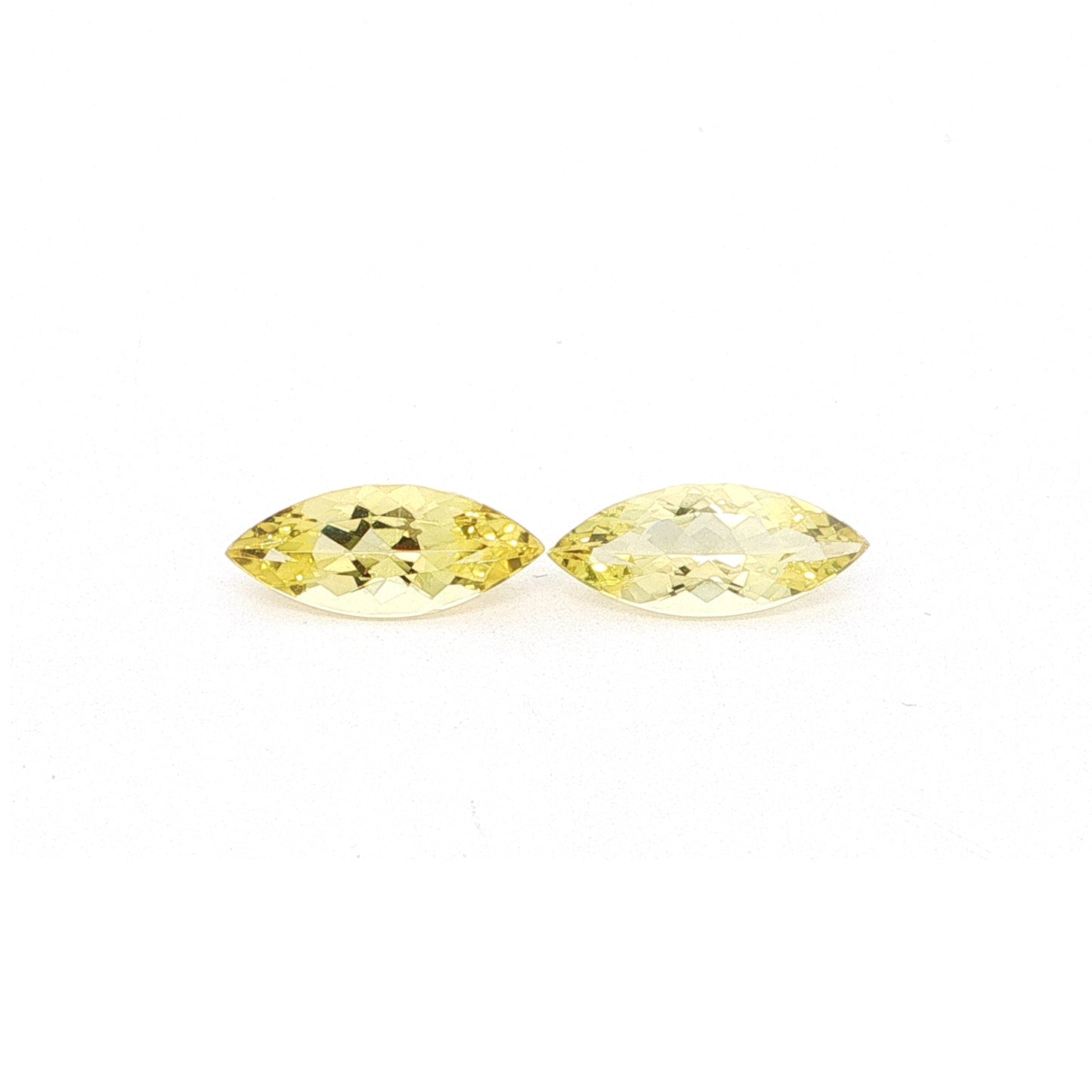 Beryl Marquise Matched Pair 3.49ct (H) 14.25x5.94mm 50pct