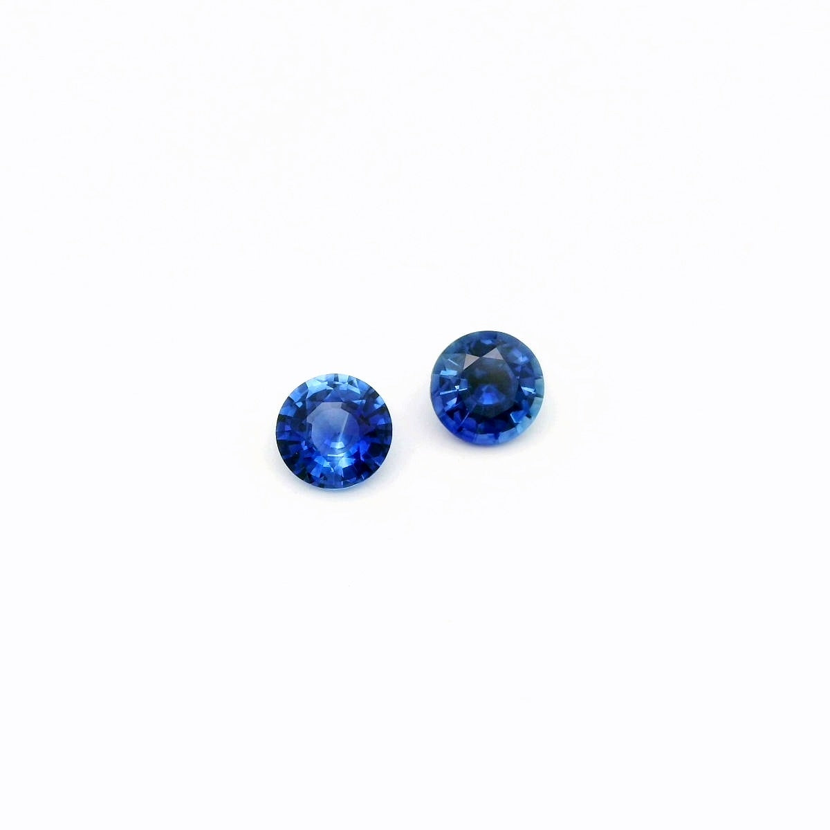 Blue Sapphire Round Matched Pair 1.43ct (H) 5.5mm 1600pct