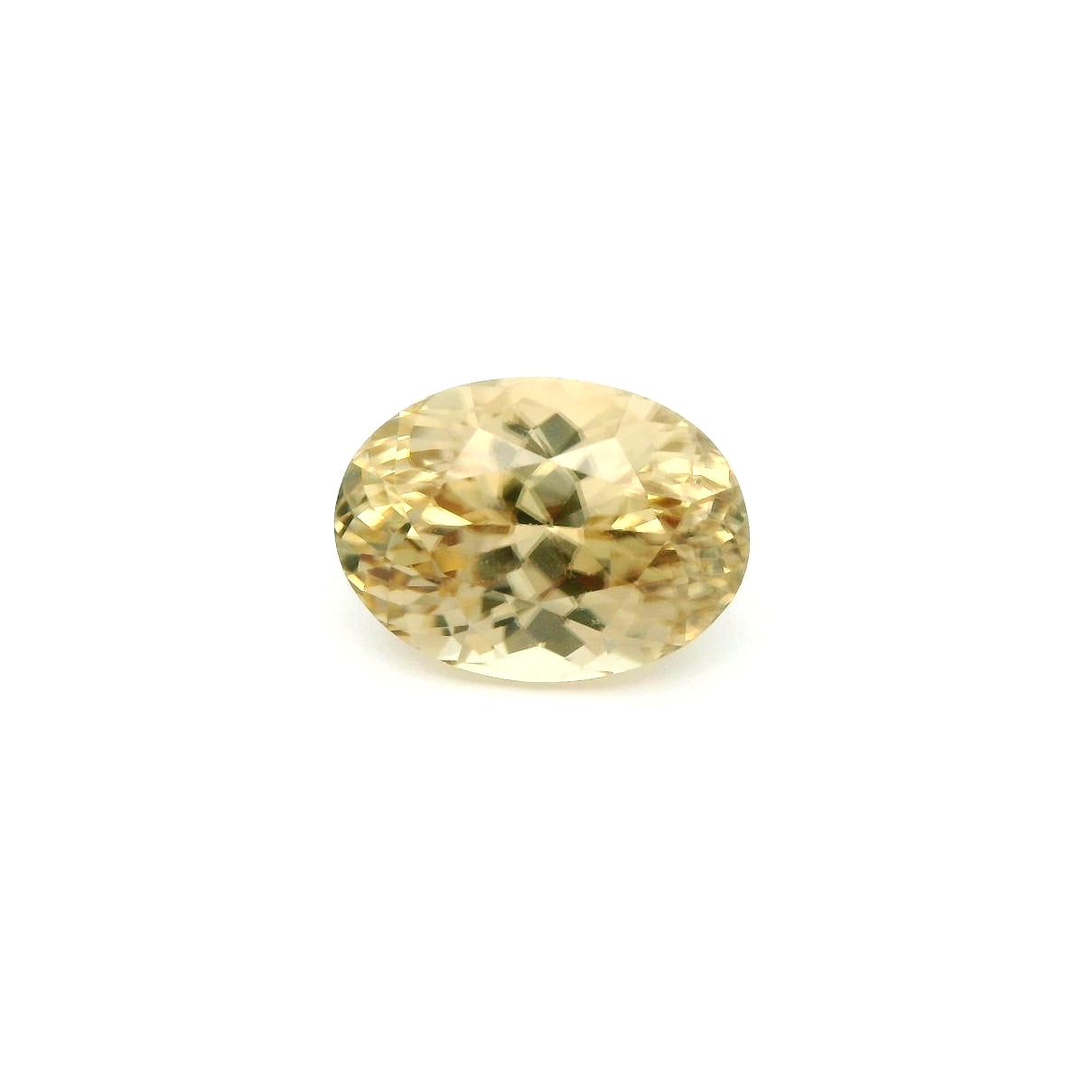 Champagne Zircon Oval Matched Pair 6.39ct (H) 11.6x8.5mm 115pct