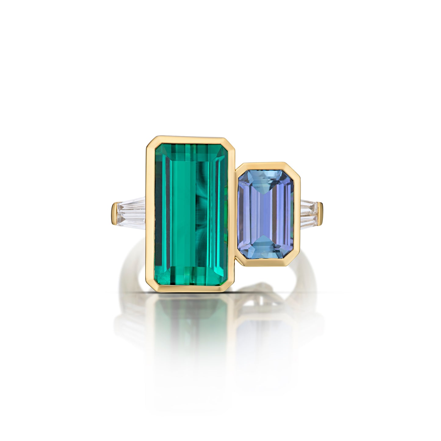 GT/TZ EC 2ST RI 7.19/2.45/.28CT 18KY SZ6.5 KC96750