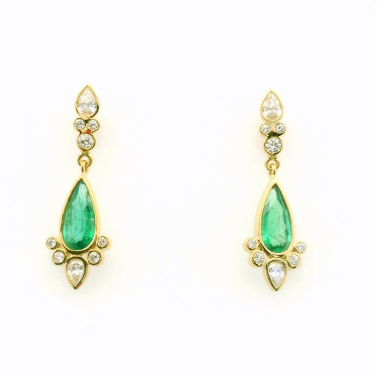 EM PS BD ER 1.43/.53CT 18KY KC92600