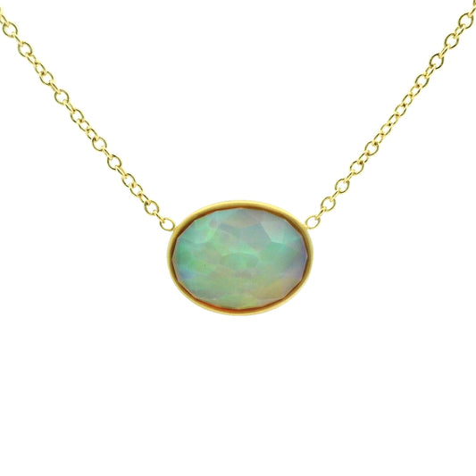 FAC OP OV BZL NK 2.79CT 18KY KC91600