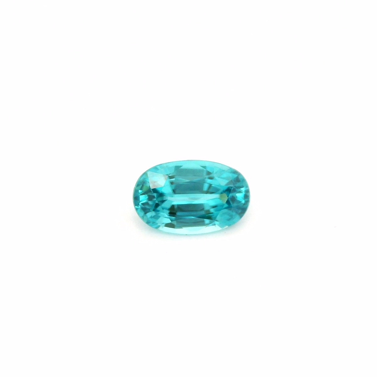 Blue Zircon Oval 5.03ct (H) 11.9x7.5mm 210pct