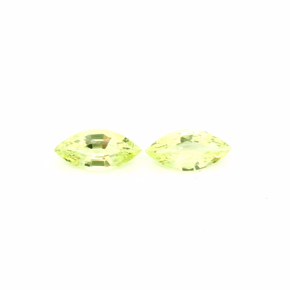 Nigerian Chrysoberyl Marquise Matched Pair 3.37ct (N) 12.1x5.9mm 250pct