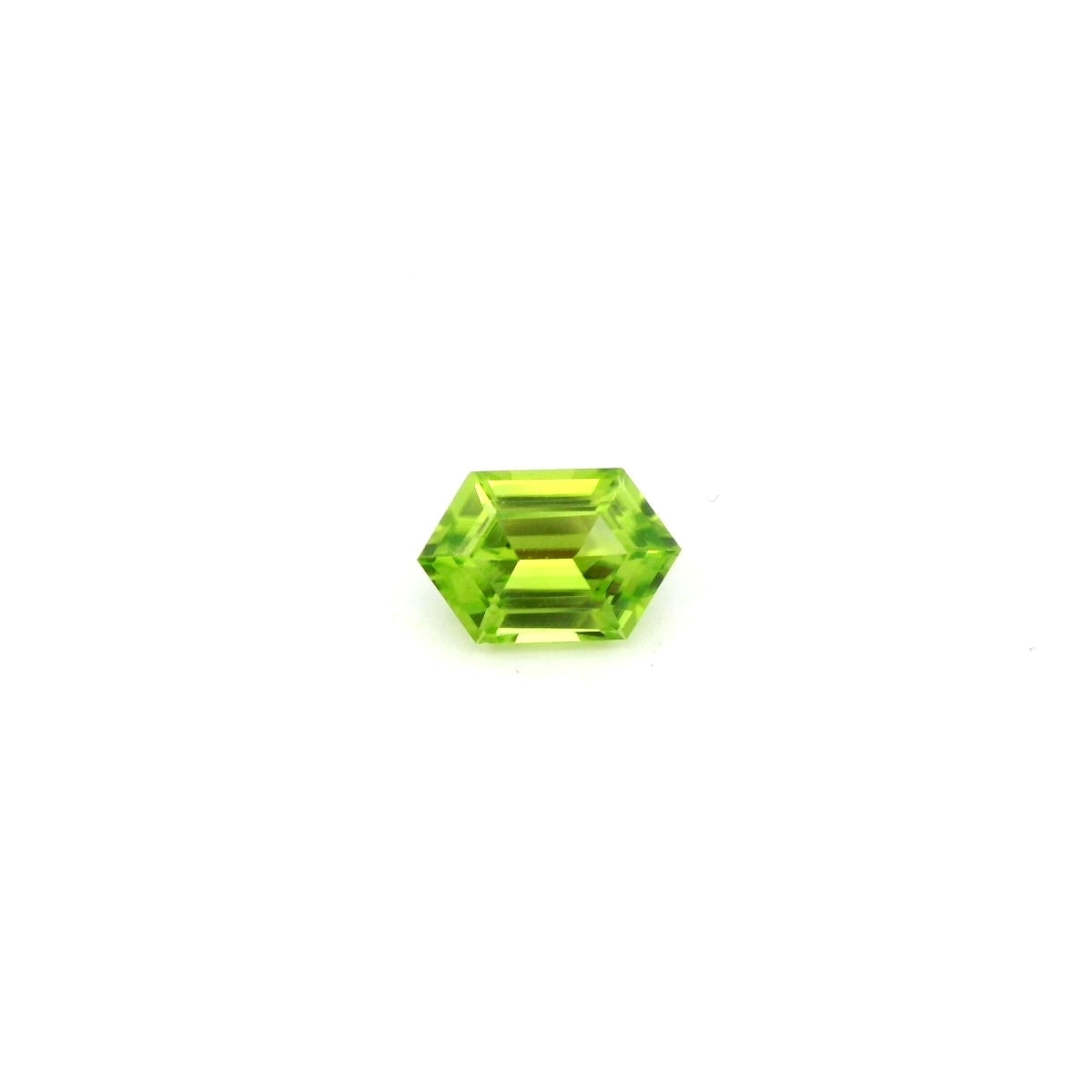 Pakistani Peridot Hexagon 0.94ct (N) 7.8x5.1mm 50pct