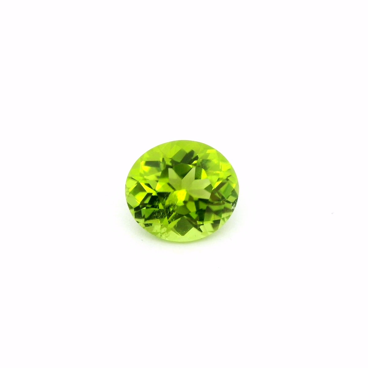 Pakistani Peridot Oval 3.27ct (N) 9.9x8.8mm 125pct