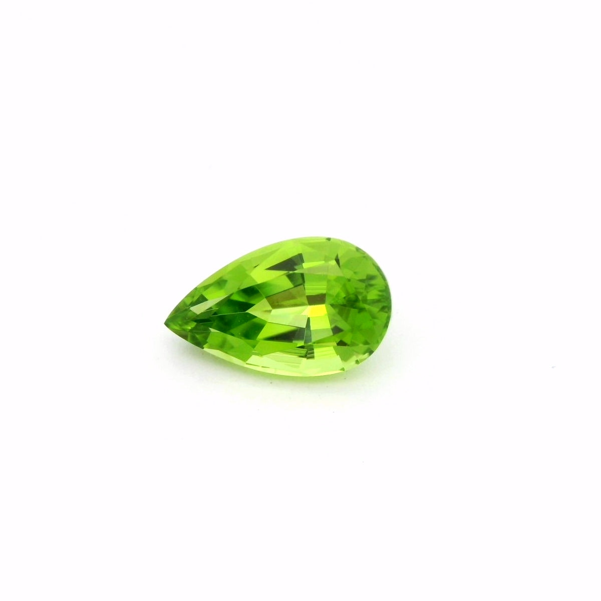 Pakistani Peridot Pear Shape 3.38ct (N) 12.3x7.4mm 190pct