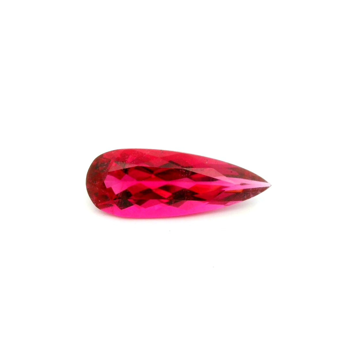 Rubellite Pear Shape 3.73ct (H) 18.4x6.8mm 490pct