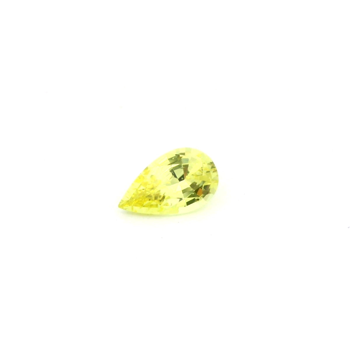 Madagascar Yellow Sapphire Pear Shape 1.07ct (N) 8.7x5.3mm 850pct