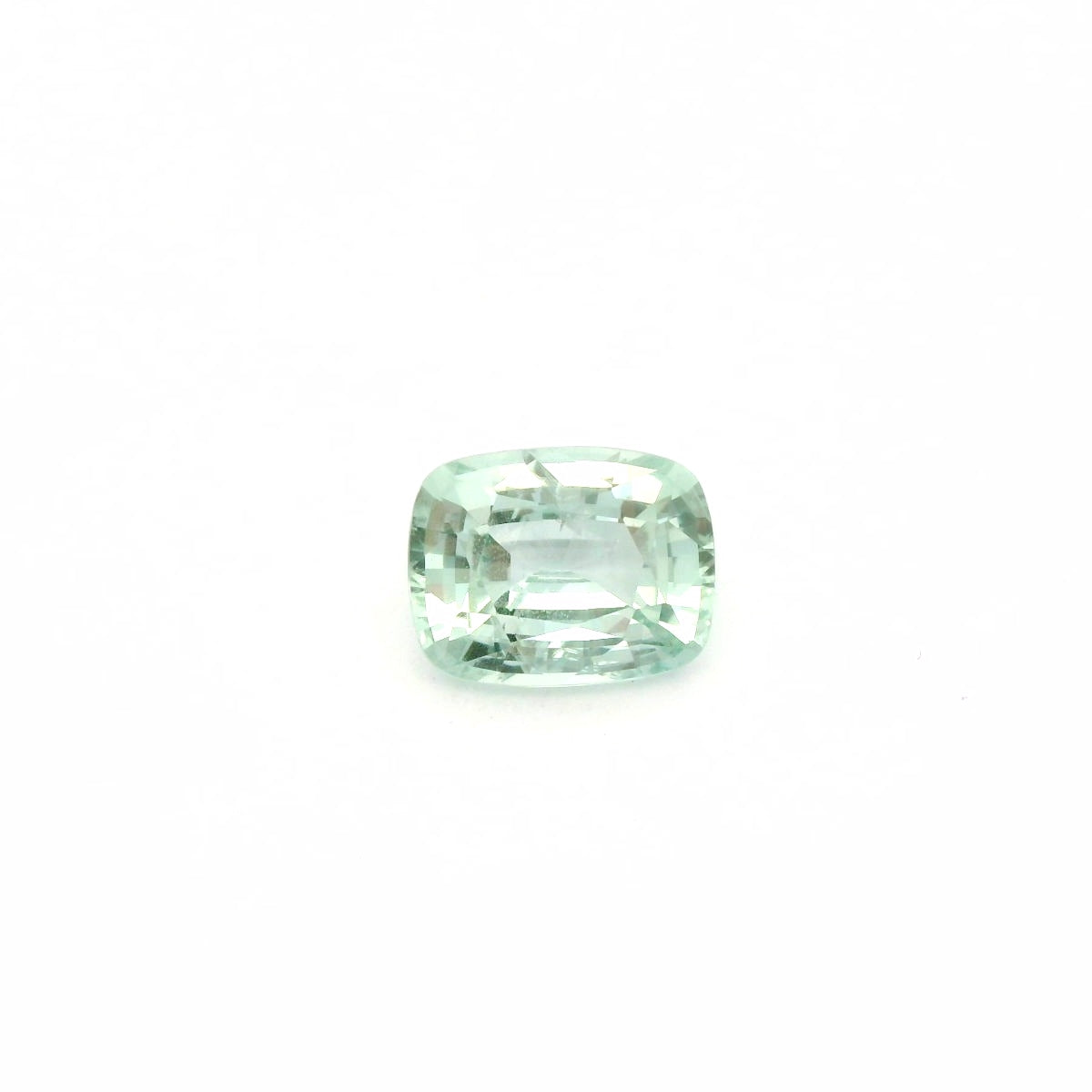 Burmese Light Green Sapphire Cushion (N) 10.5x8.2mm 700pct