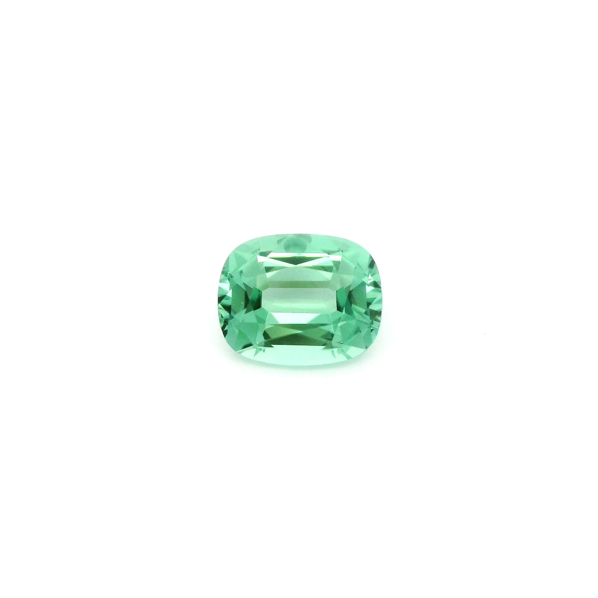 Mint Tourmaline Cushion 3.56ct (H) 10.7x8.55mm 590pct