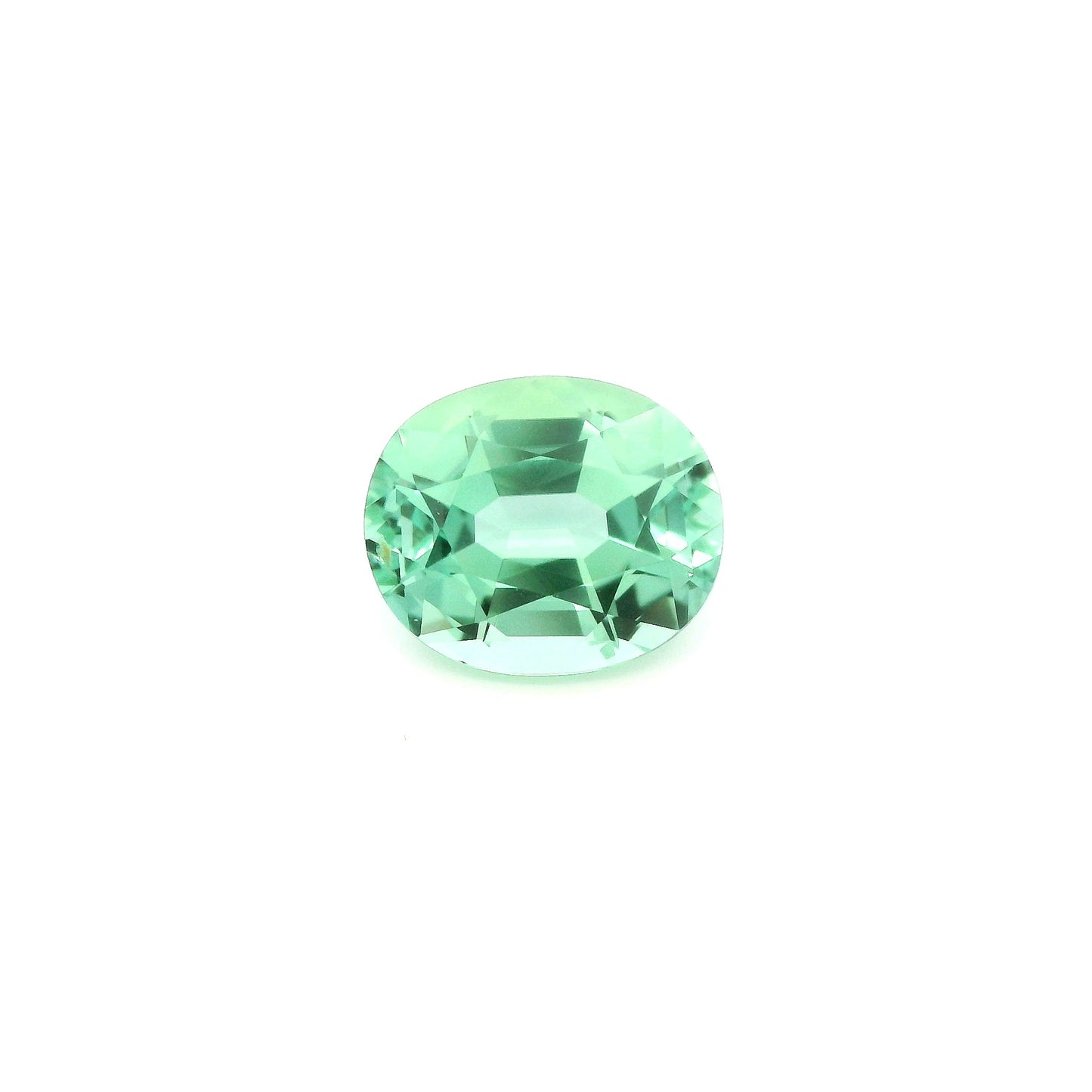 Mint Tourmaline Cushion 3.62ct (H) 10.5x8.68mm 790pct