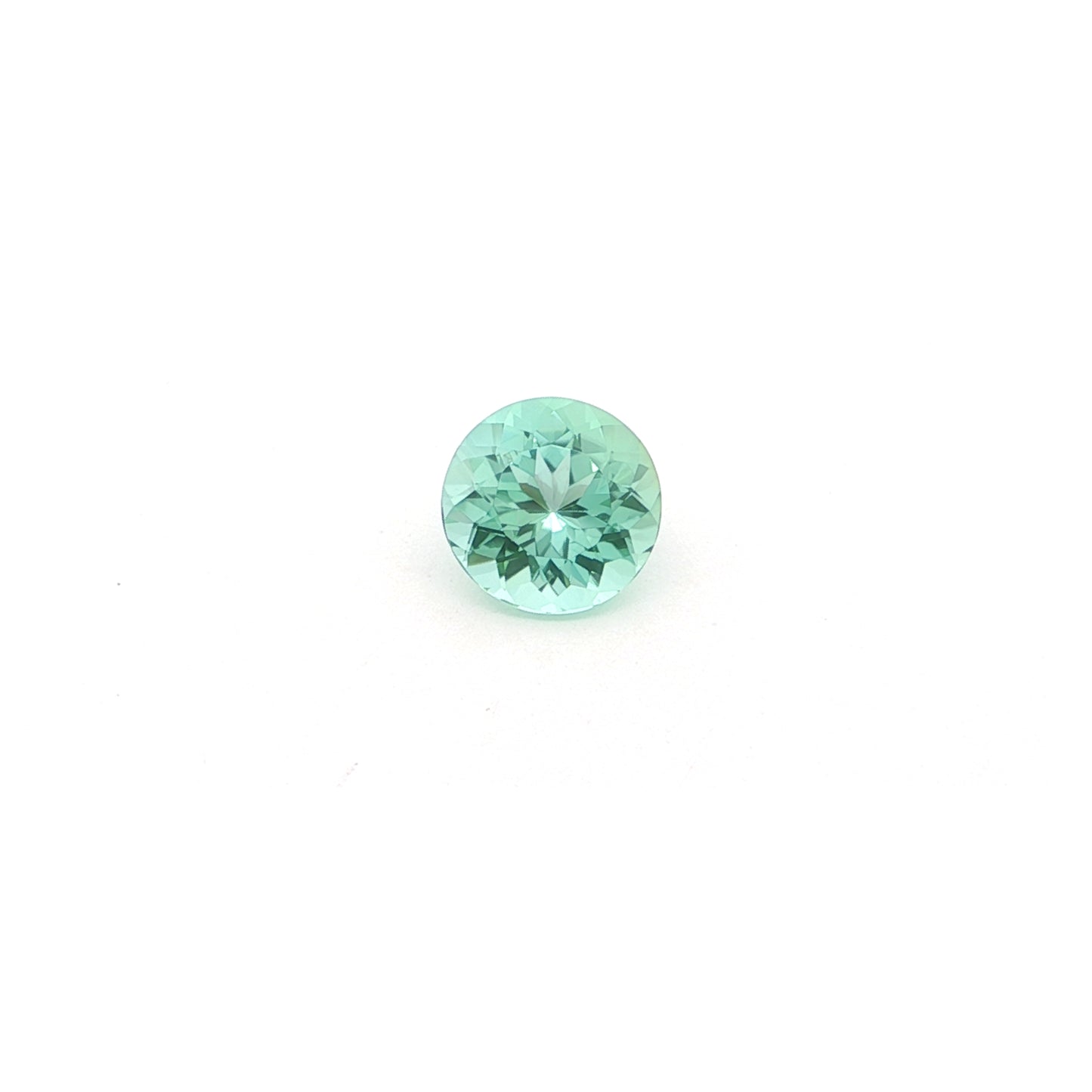 Mint Tourmaline Round 2.45ct (H) 8.82mm 390pct
