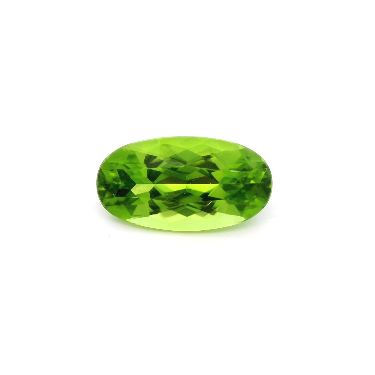 Pakistani Peridot Oval 6.13ct (N) 15.7x8.4mm 200pct