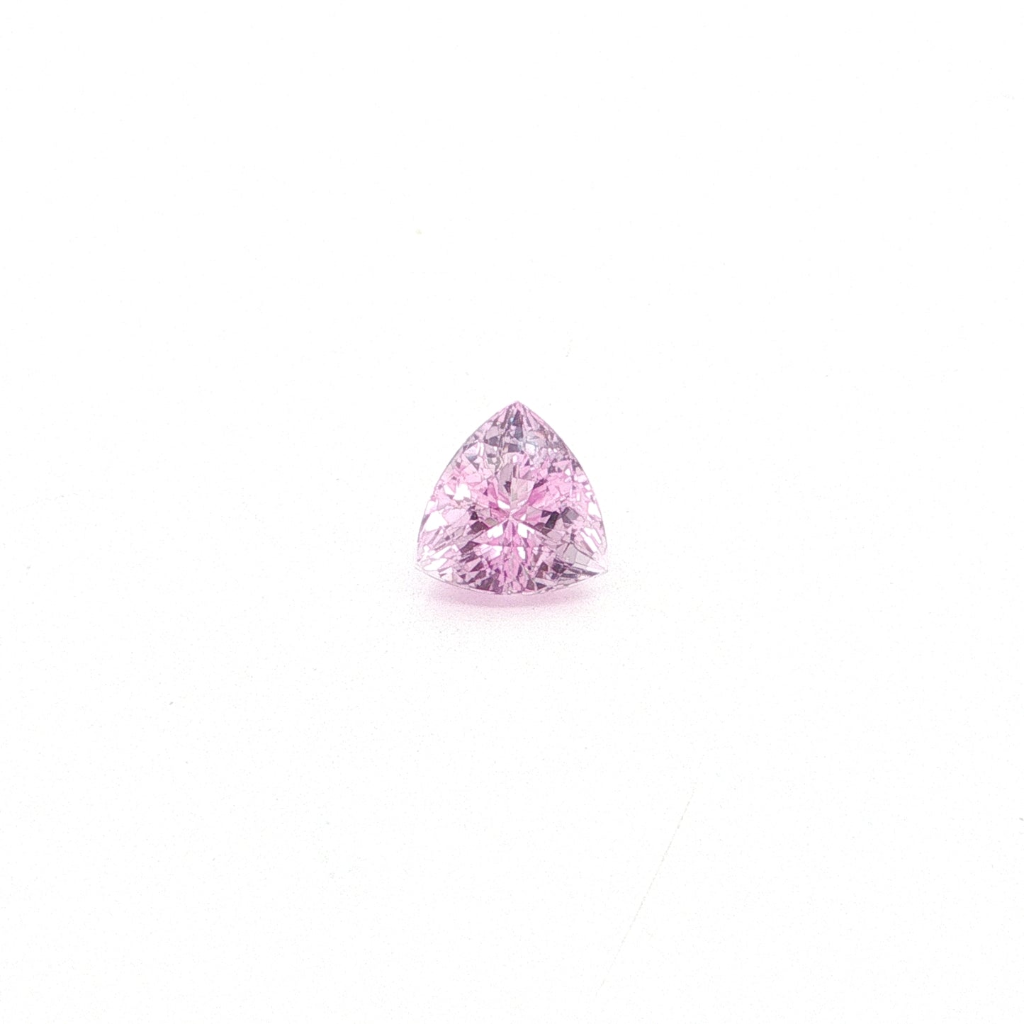 Pink Topaz Trillion 3.48ct (N) 9mm 1100pct
