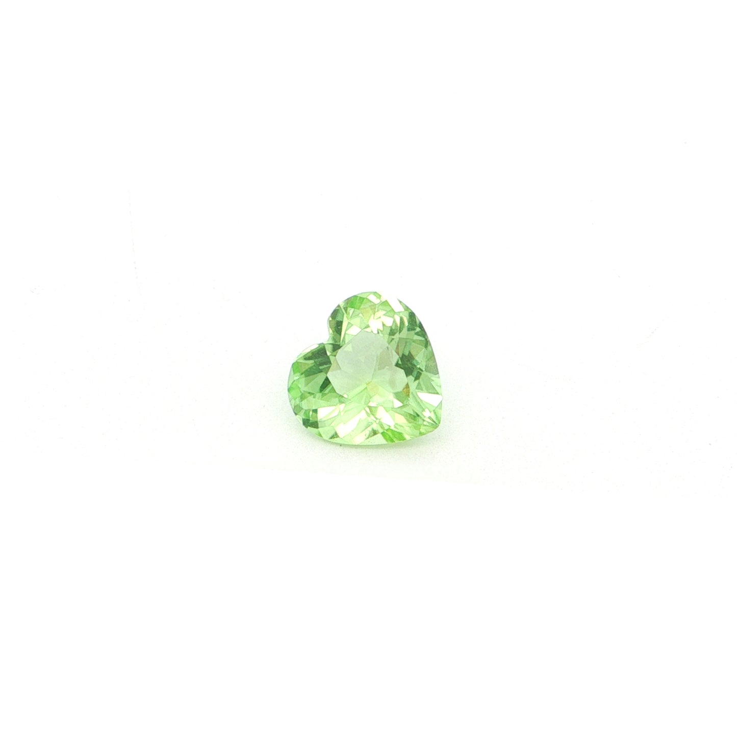 Pakistani Peridot Heart 3.37ct (N) 10.3x10mm 200pct