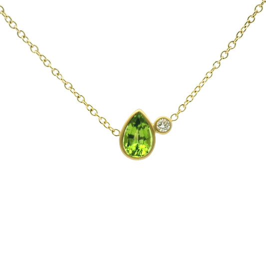 PT/DM PS 2ST NK 1.53/.09CT 18KY KC91290