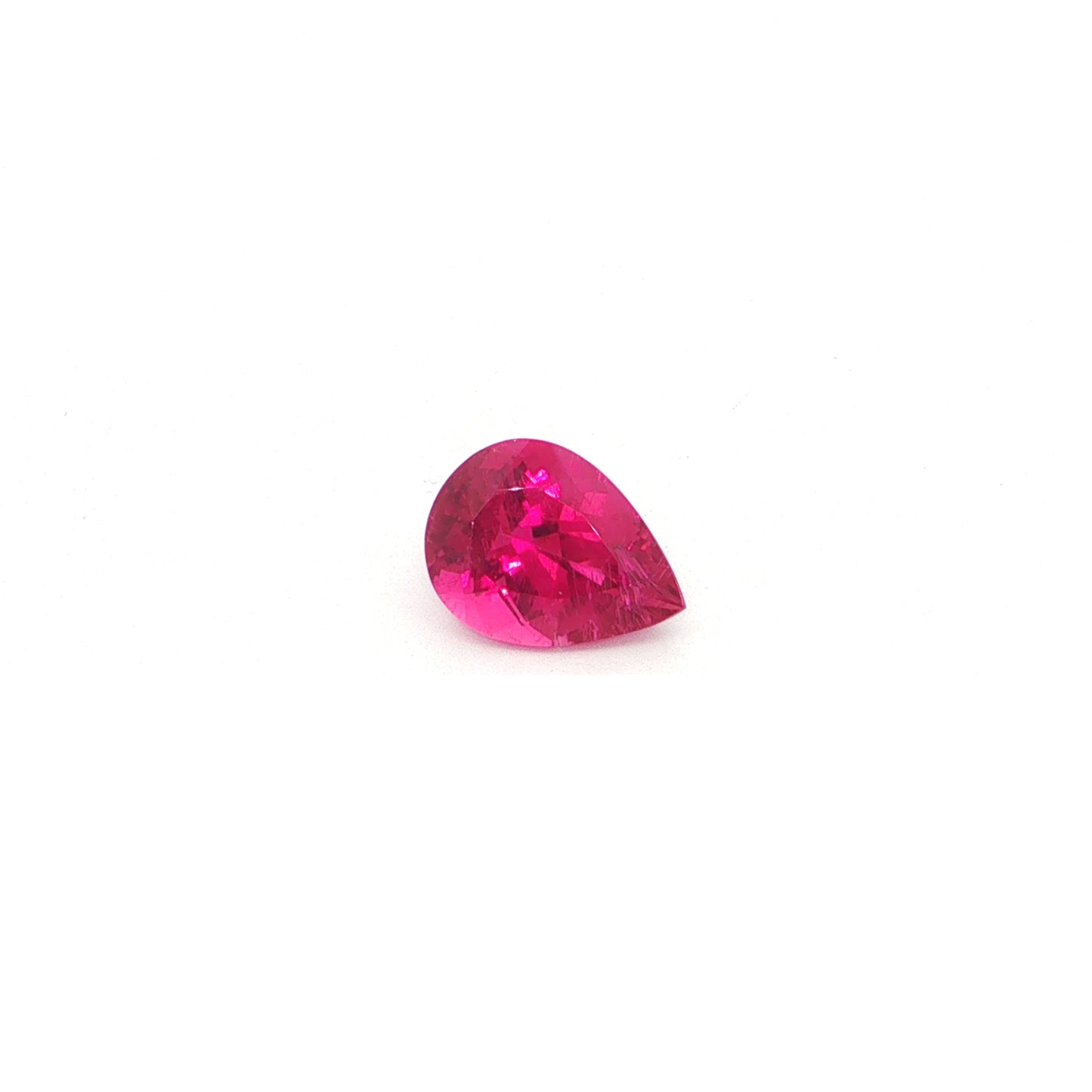 Rubellite Tourmaline Pear Shape 3.95ct (H) 12.1x9mm 400pct