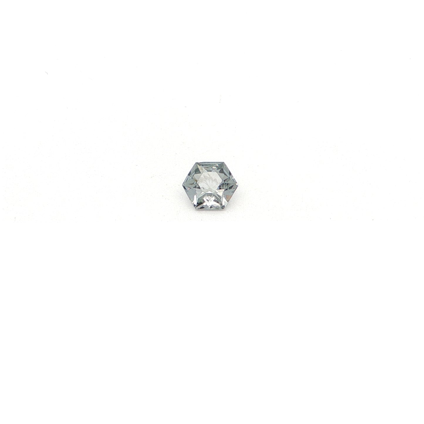 Grey Spinel Hexagon 0.73ct (N) 6.41x5.61mm 290pct
