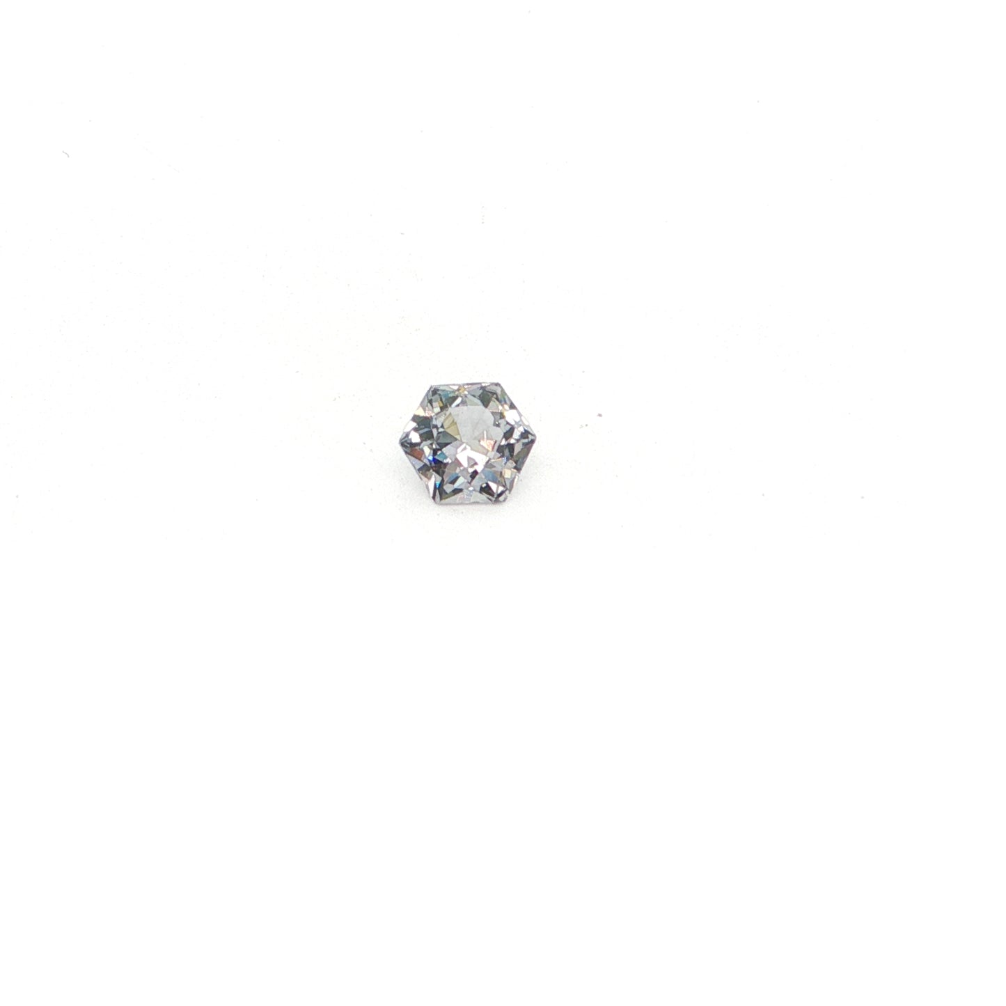 Grey Spinel Hexagon 0.91ct (N) 6.61x5.78mm 290pct