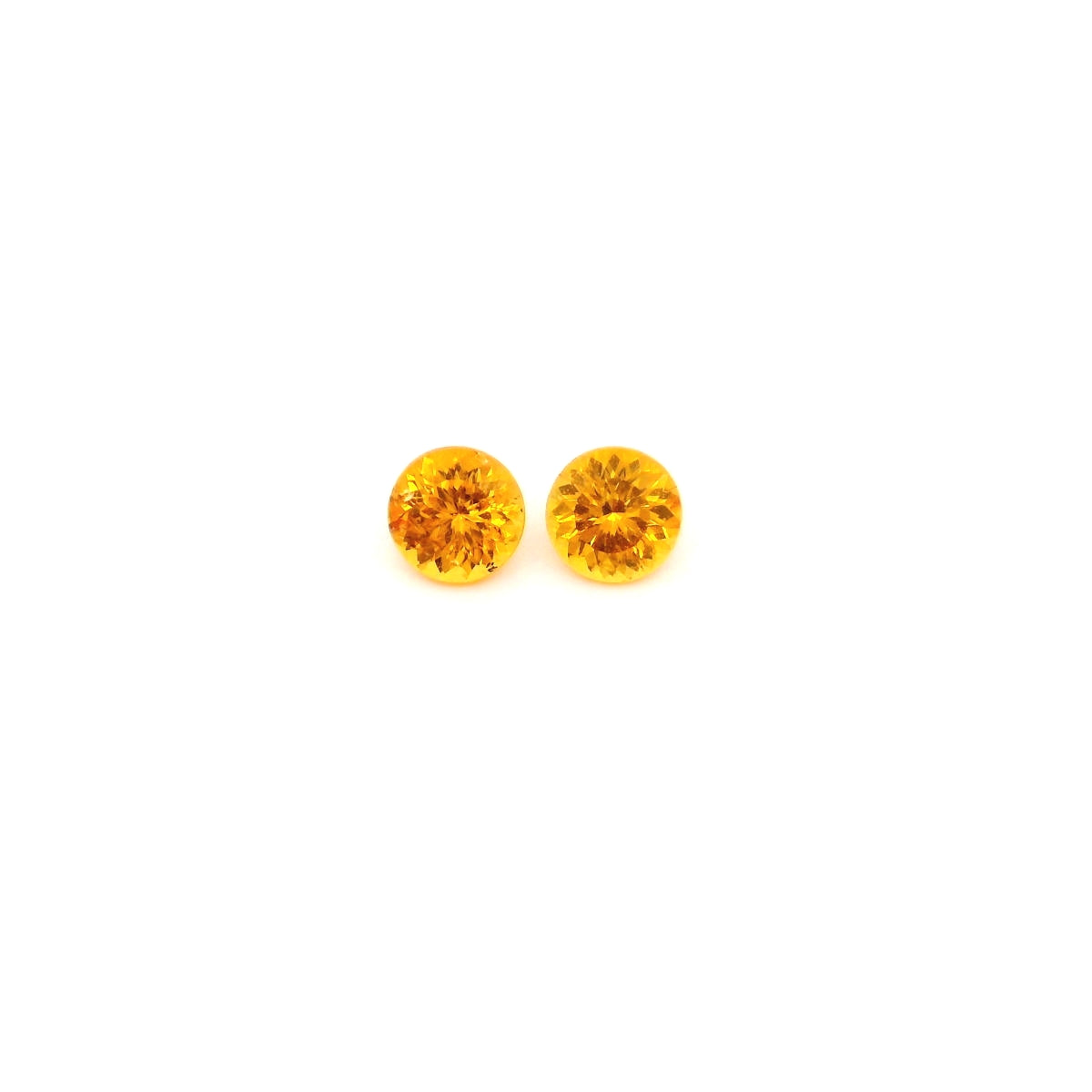 Spessartite Round Matched Pair 1.31ct (N) 5mm 200pct