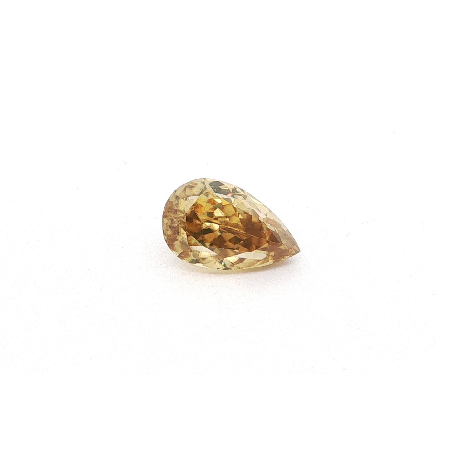 Tanzanian Champagne Zircon Pear Shape 10.50ct (H) 15.5x9.5mm 225pct