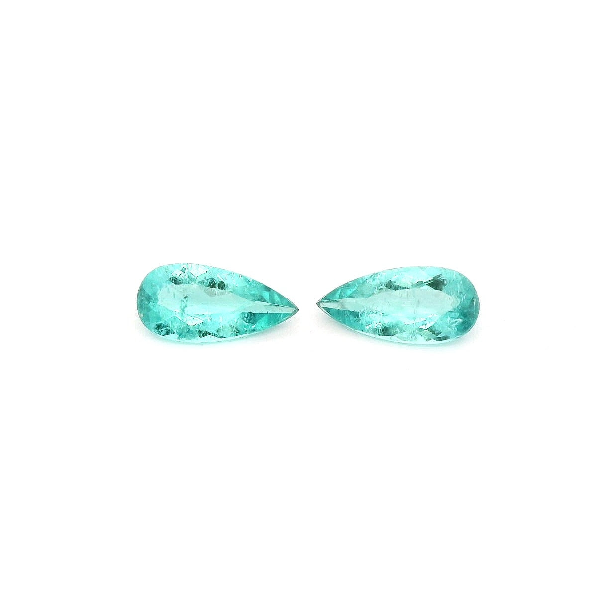 Tourmaline Pear Shape Matched Pair 1.80ct 9.97x4.85mm 600pct