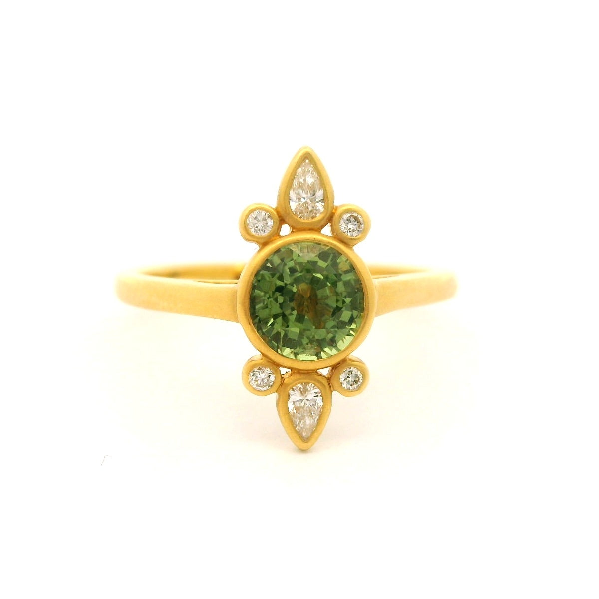 GSA RD BD RI 1.07/.13CT 18KY SZ6.5 KC91300