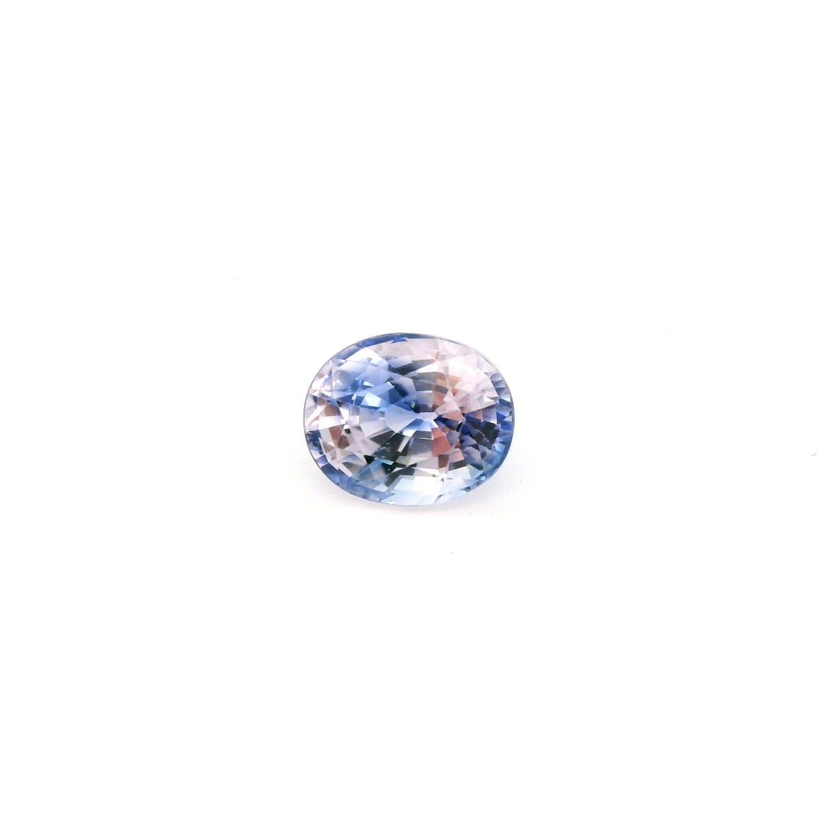 Bicolor Sapphire Oval 2.22ct (H) 7.9x6.6mm 750pct