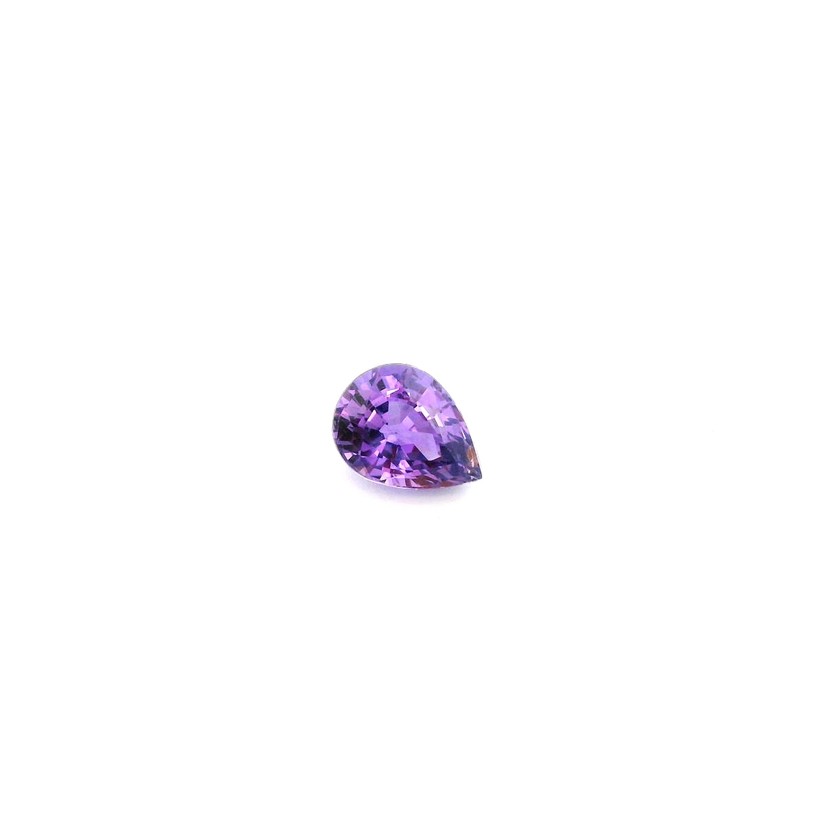 Purple Sapphire Pear Shape 1.66ct (H) 8.2x6.2mm 650pct