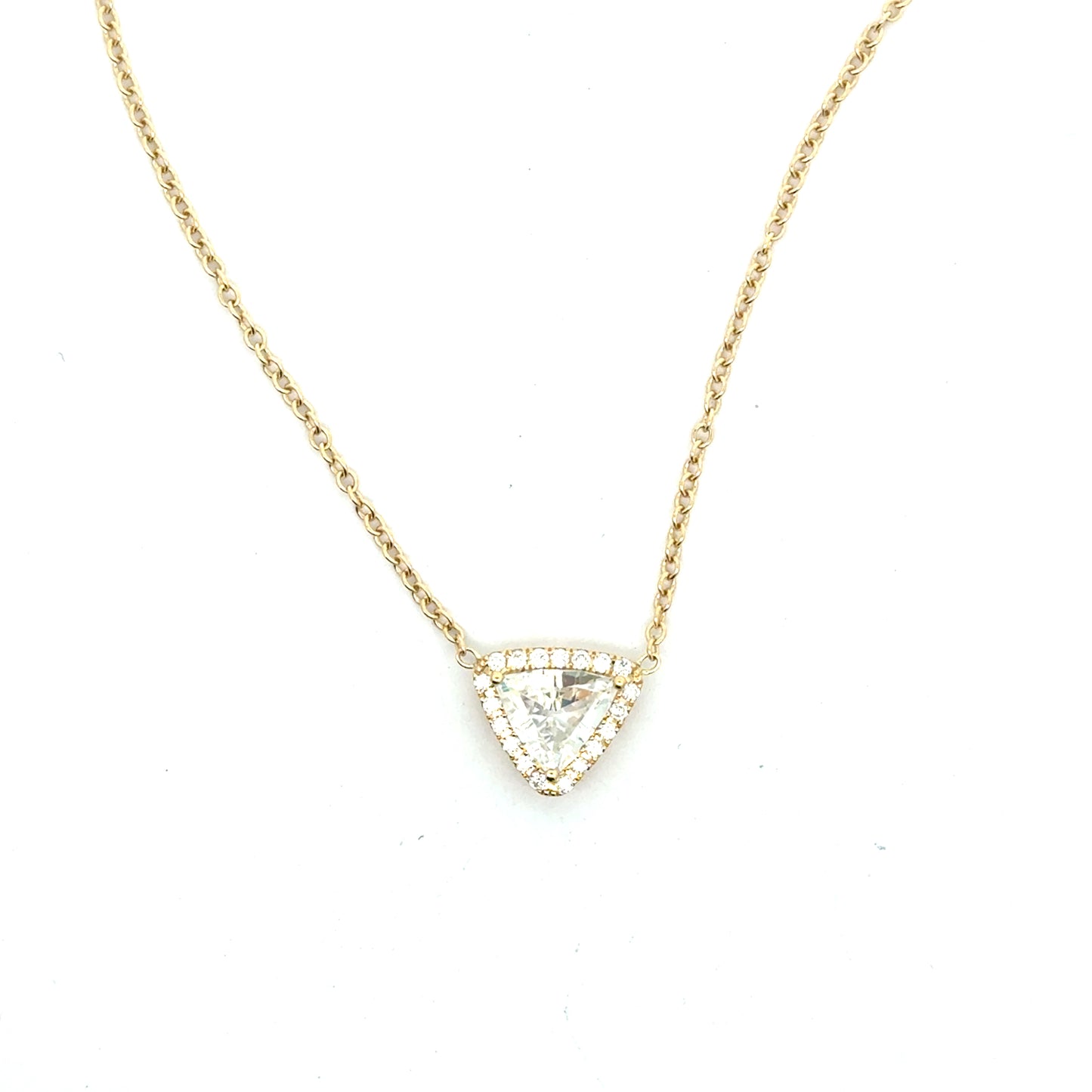 MS TR HALO NK 1.09/.17CT 18KY KC91450