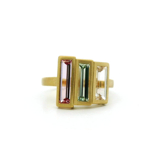 SA BG 3ST RI 2.23CT 18KY SZ6.5 KC92400