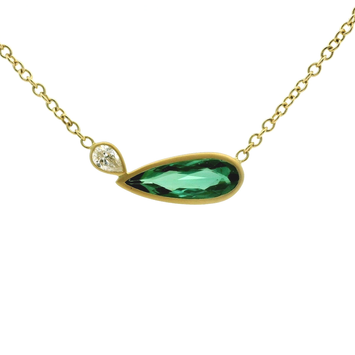 GT/DM PS 2ST NK 1.04/.13CT 18KY KC91460