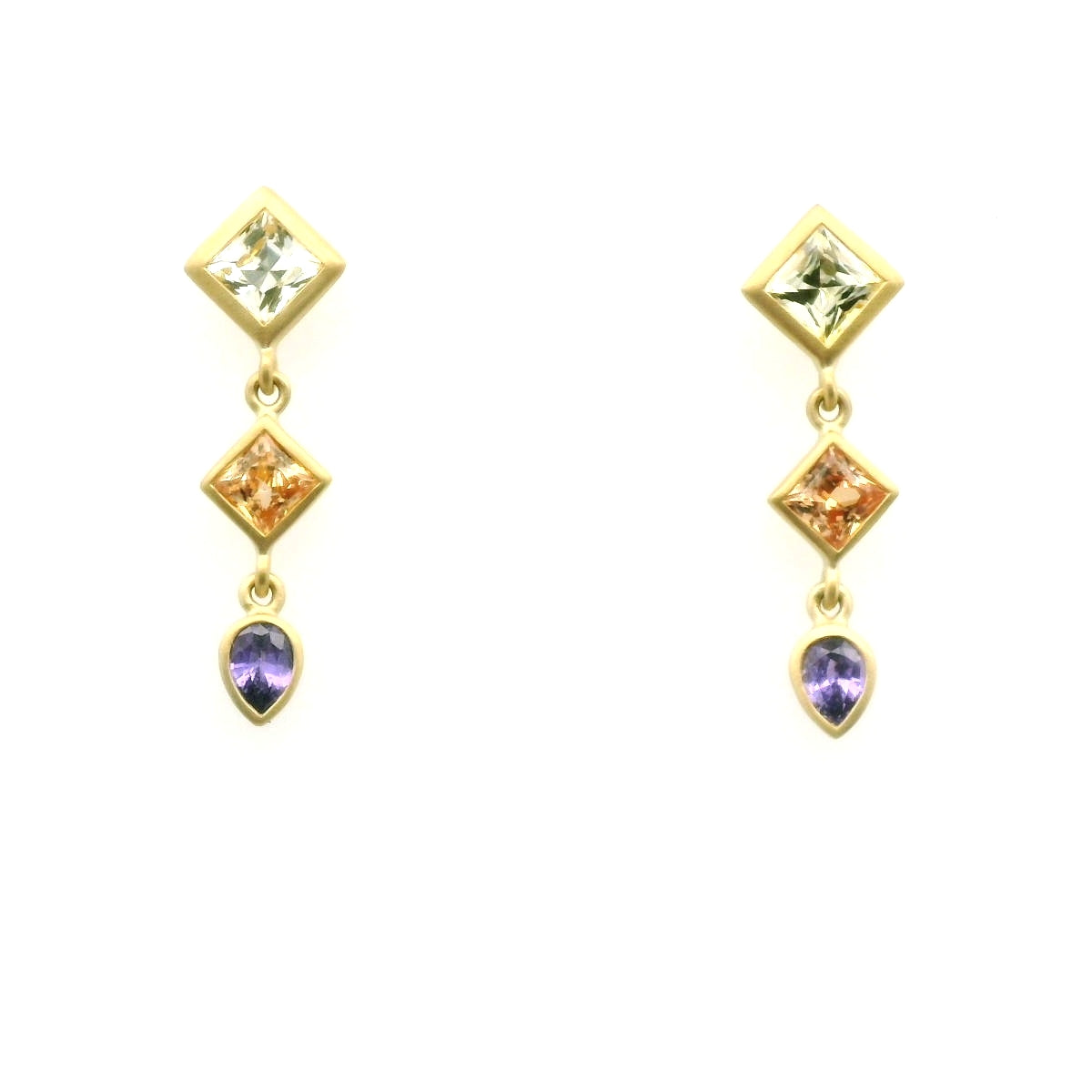 YSA/PSA/PUSA BZL ER 0.83/.68/.37CT 18KY KC9990