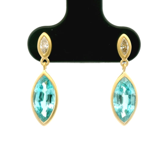 BZ/DM MQ BZL ER 3.03/.12CT 18KY KC91190