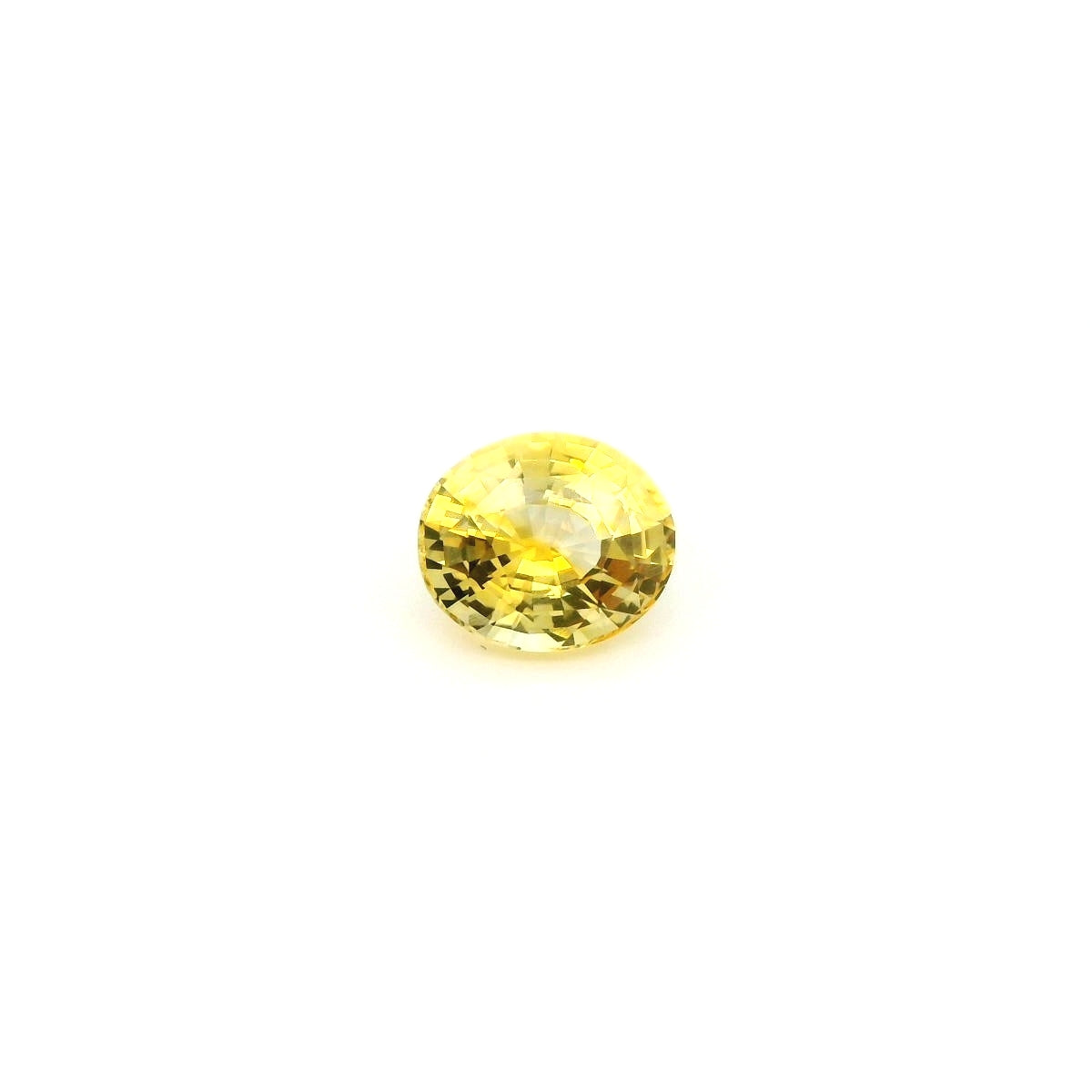 Yellow Sapphire Oval 2.04ct (H) 8.15x6.95mm 900pct