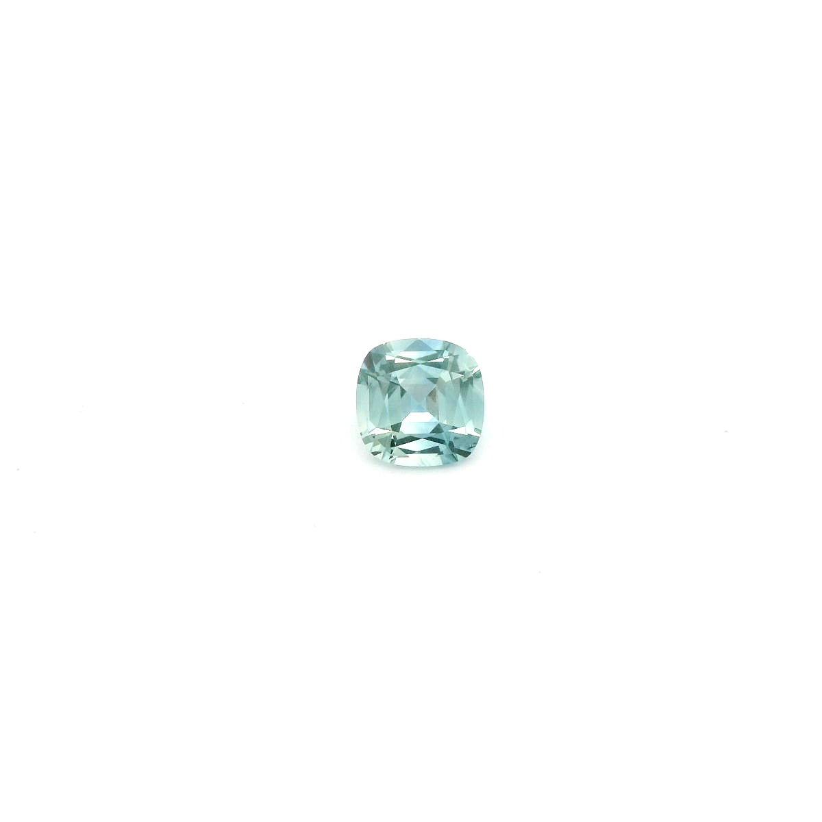 Rub Over Montana Sapphire Cushion 0.54ct (H) 5.5mm 700pct