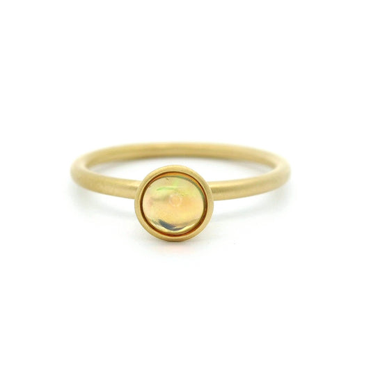 OP RD YUM RI 0.30CT 18KY SZ6.5 KC9600
