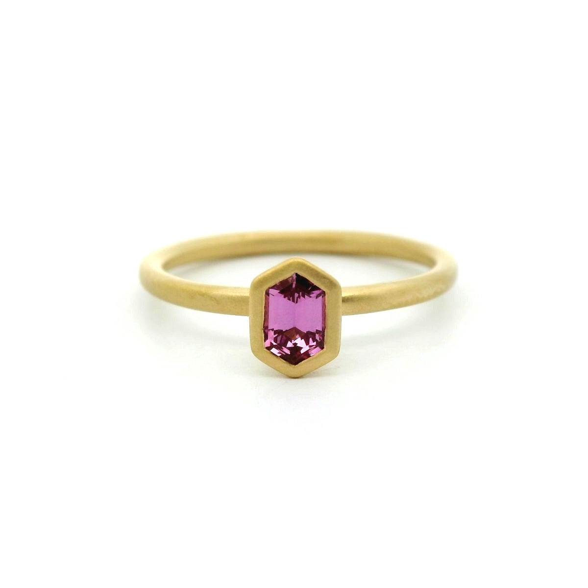 PSA HX YUM RI 0.40CT 18KY SZ6.5 KC9810