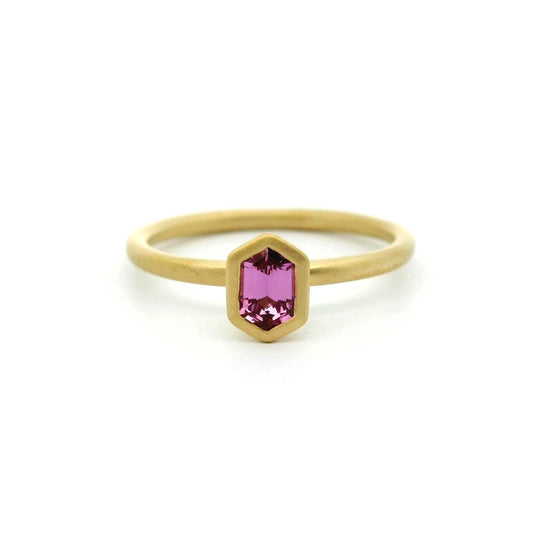 PSA HX YUM RI 0.40CT 18KY SZ6.5 KC9810