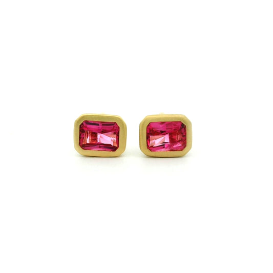 PNK SP EC BZL ER 0.69CT 18KY KC9730