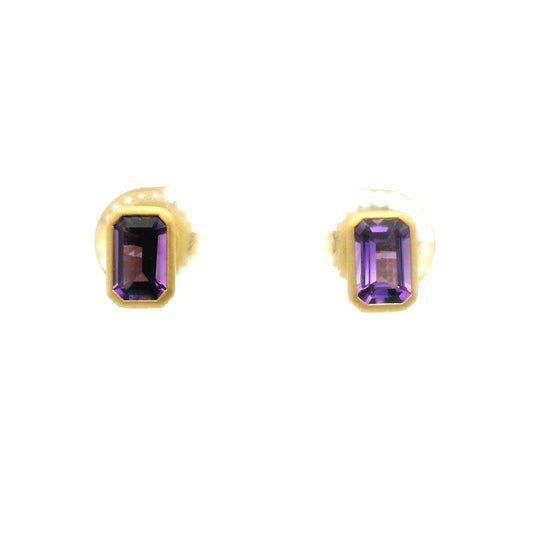 AM EC BZL ER 0.94CT 18KY KC9330