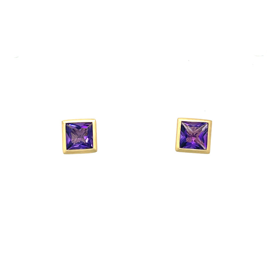 AM SQ BZL 1.78CT 18KY