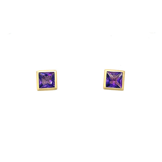 AM SQ BZL 1.78CT 18KY