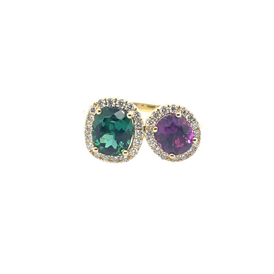 GN/GT 1.11/1.38/.34CT 18KY SZ6.5