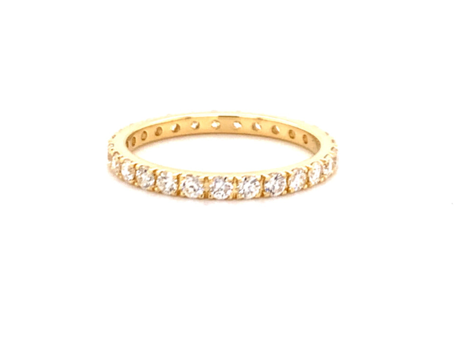 DM 2MM 1.15CT 18KY SZ7.5