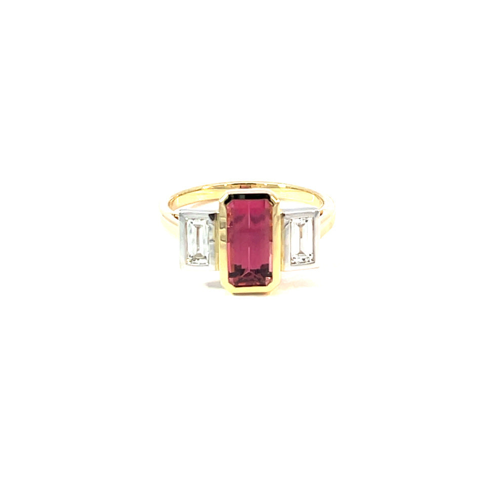 PTM/DM EC 3ST 1.41/.39CT 18KY SZ6.5