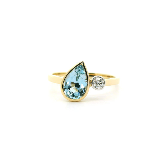AQUA/DM PS 2ST RI 0.82/.08CT 18KW/Y SZ6.5 KC9880
